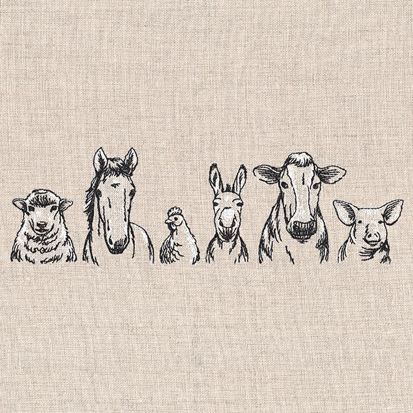 Rustic Edge Farm Friends Border