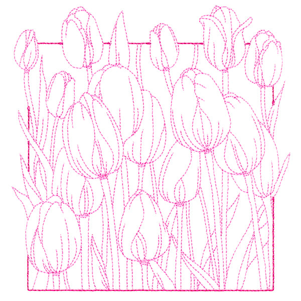 Outside the Box Blooms - Tulips