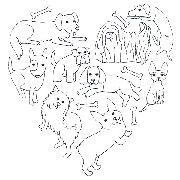 I Woof You Dog Heart