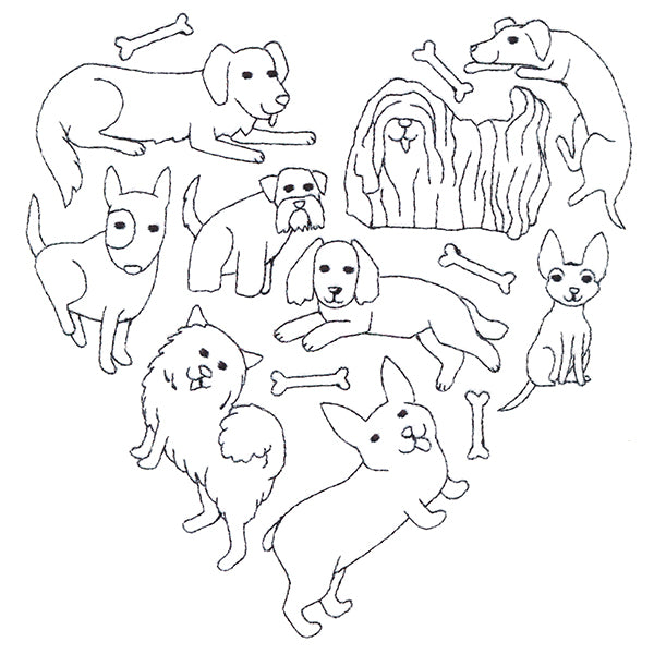 I Woof You Dog Heart