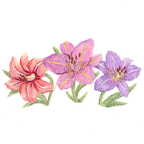 Daylilies in Watercolor