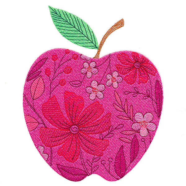 Stitch of Blooms Apple