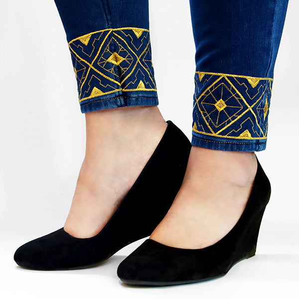 Art Deco Geometry Border