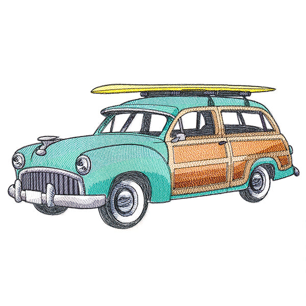 Catch A Wave Retro Car