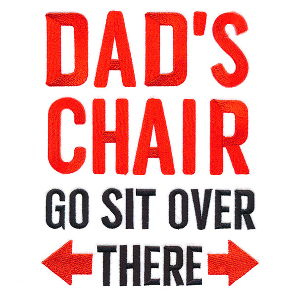 Dad's Chair Sign