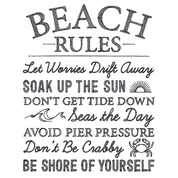 Beach Rules