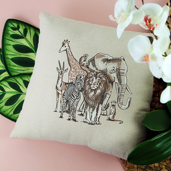 Wild Safari Animal Medley