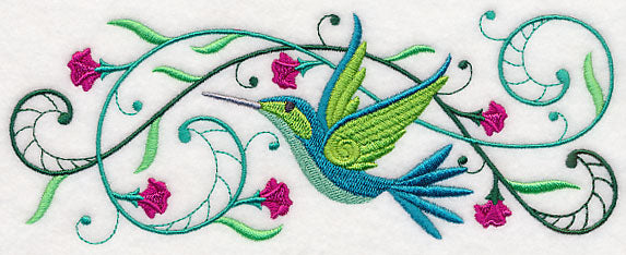 Hummingbird Potpourri Border