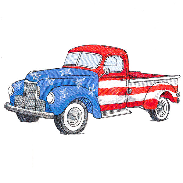 Americana Retro Truck
