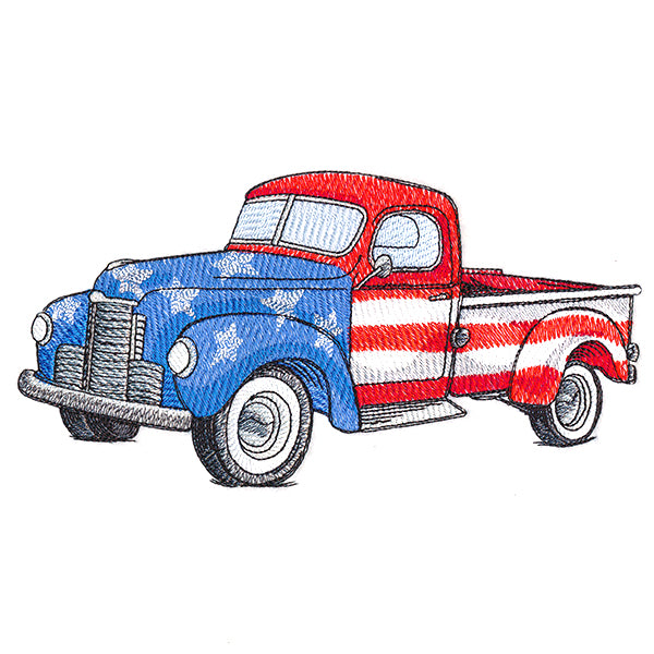 Americana Retro Truck