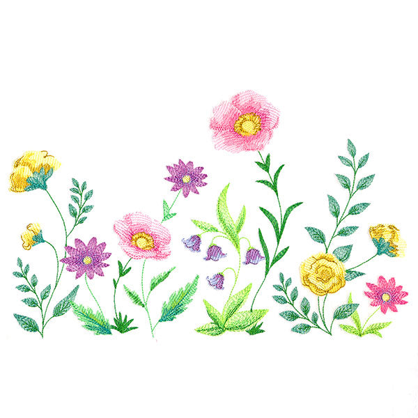 Botanical Bliss Border