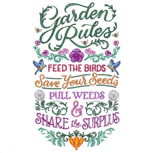 Garden Rules