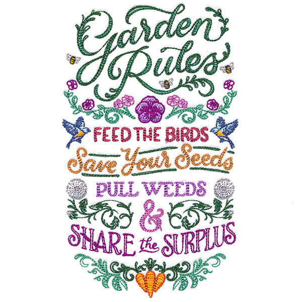 Garden Rules