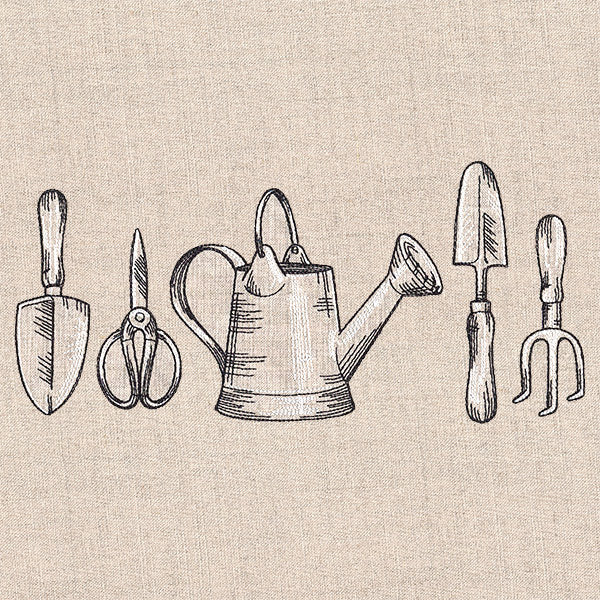 Rustic Gardening Tools