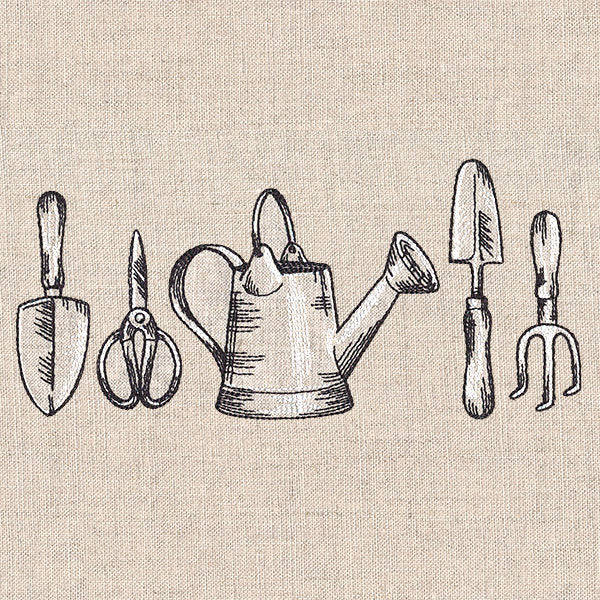 Rustic Gardening Tools