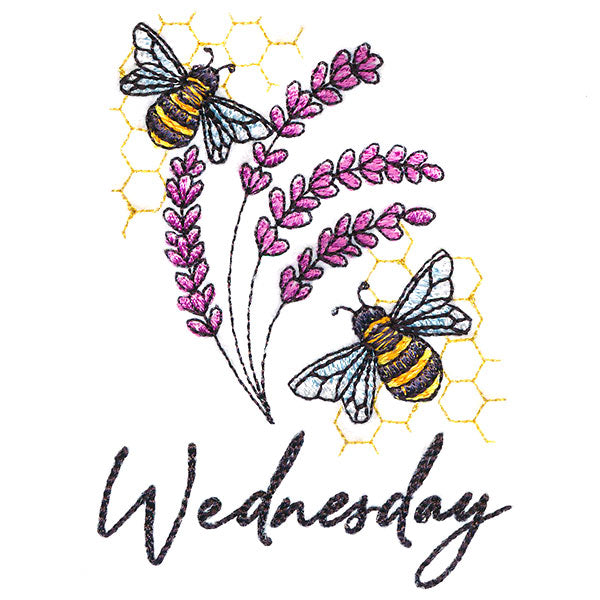 Honeybees & Lavender On Wednesday