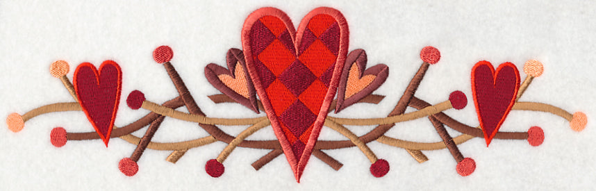 Country Hearts Border