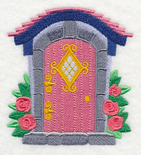 Fairy Door with Roses