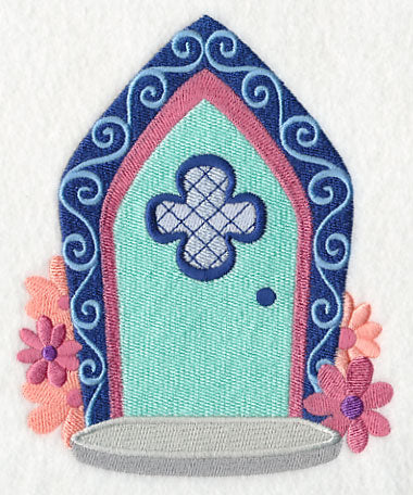 Fairy Door in Swirls