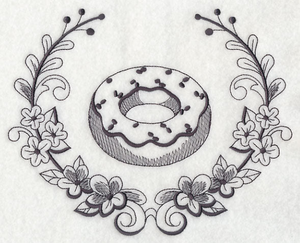 Donut and Sugar Flower Laurel