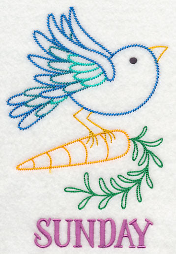 Kitchen Bird with Carrot (Vintage)