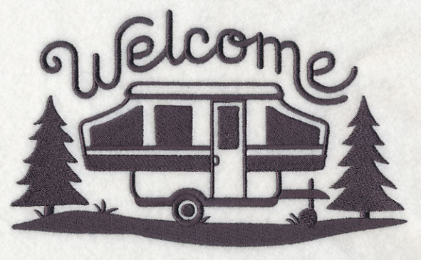 Pop-Up Camper Welcome