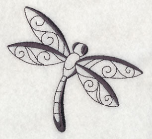 Inky Dragonfly