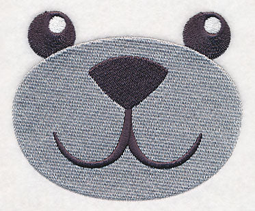 Berta Bear Face (Smiling)