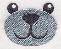 Berta Bear Face (Smiling)