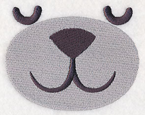 Berta Bear Face (Sleeping)