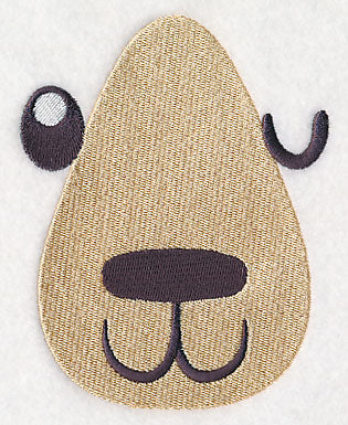 Jackie Bear Face (Winking)