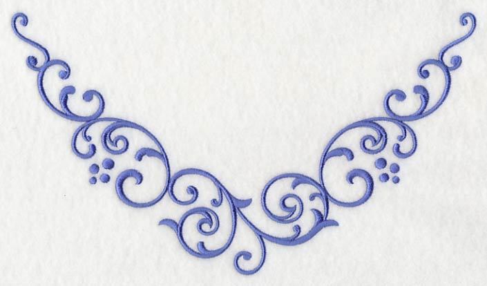 Flirty Filigree Neckline (V-Neck)