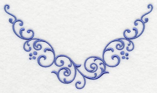 Flirty Filigree Neckline (V-Neck)