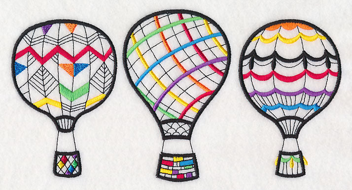 Up Up and Away (Blackwork)