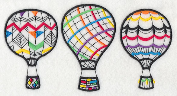 Up Up and Away (Blackwork)