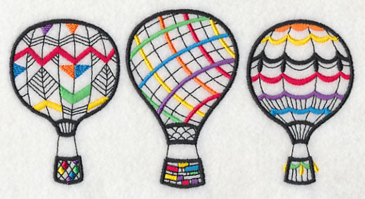 Up Up and Away (Blackwork)