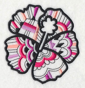 Hibiscus 1 (Blackwork)