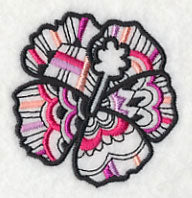 Hibiscus 1 (Blackwork)