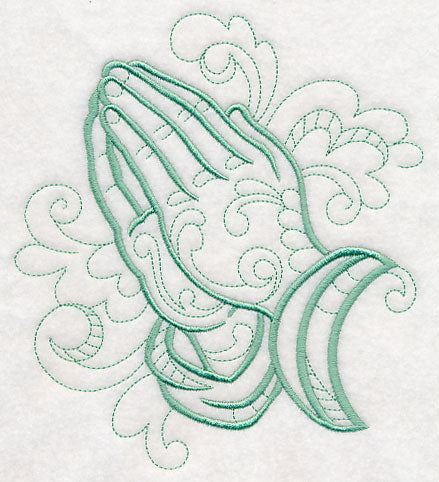 Doodle Praying Hands