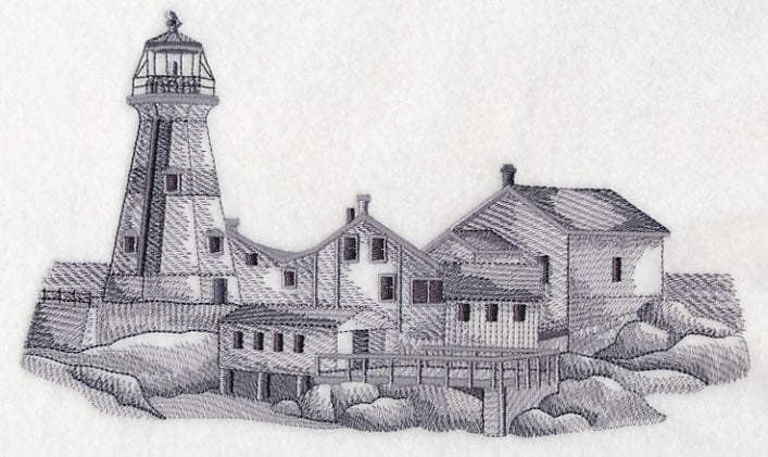 East Quoddy Lighthouse Sketch (New Brunswick)