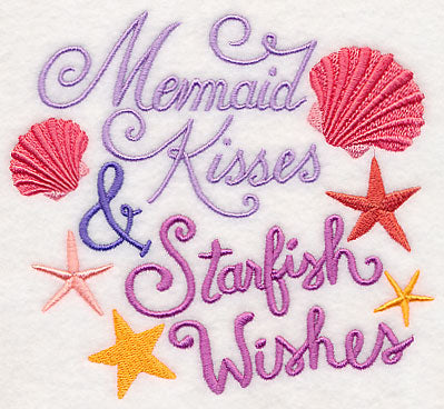 Mermaid Kisses Starfish Wishes