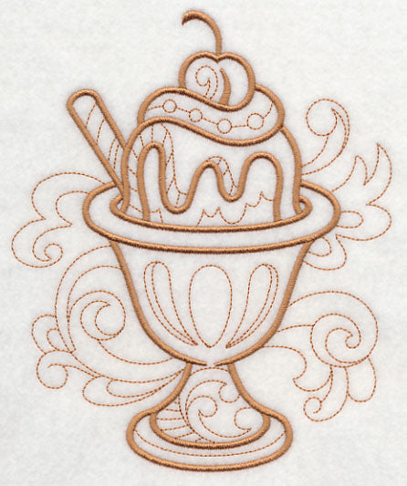 Doodle Ice Cream Sundae