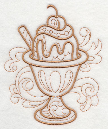 Doodle Ice Cream Sundae