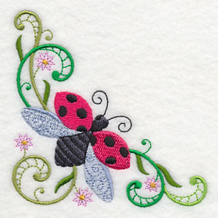 Ladybug Potpourri Corner
