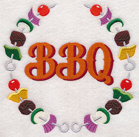 BBQ Kabob Wreath