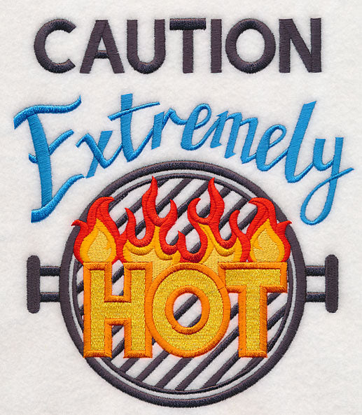 Caution Extremely Hot
