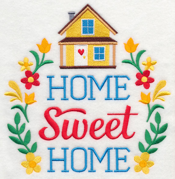 Home Sweet Home Wreath