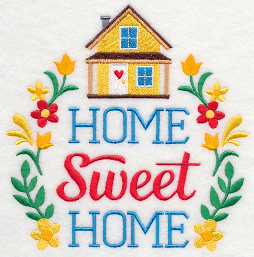 Home Sweet Home Wreath