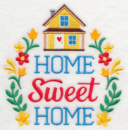 Home Sweet Home Wreath