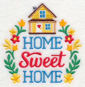 Home Sweet Home Wreath